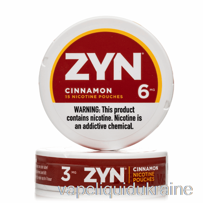Vape Liquid Ukraine ZYN Nicotine Pouches - CINNAMON 6mg (5-PACK)